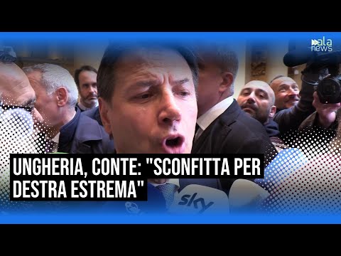 Video Ungheria, Conte: Fine era Orban svolta salutare , sconfitta per destra estrema