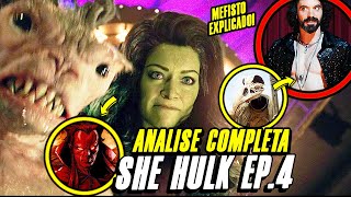 EXPLICADO! SHE HULK EP. 4 ANÁLISE COMPLETA: É O MEPHISTO! JOHNNY BLAZE MOTOQUEIRO FANTASMA E KHONSHU