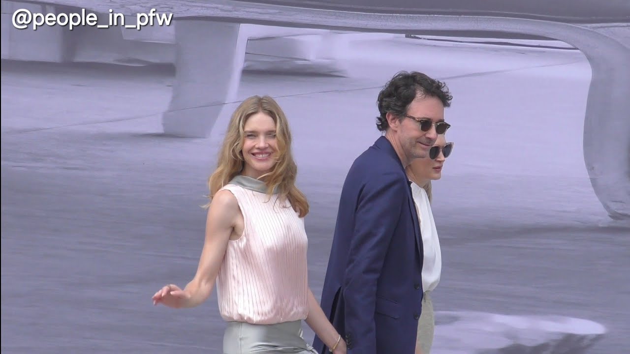 Antoine Arnault \u0026 Natalia Vodianova - Dior Menswear SS26 fashion show in  Paris - 27.06.2025, image size:1280x720