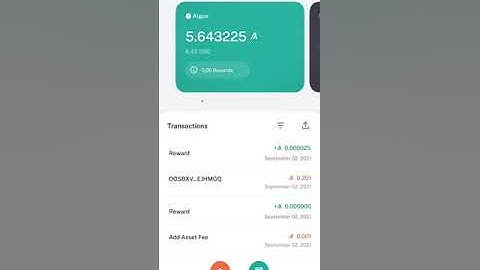 How to mint a token on algorand wallet.