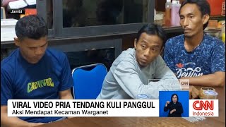 Viral Video Pria Tendang Kuli Panggul