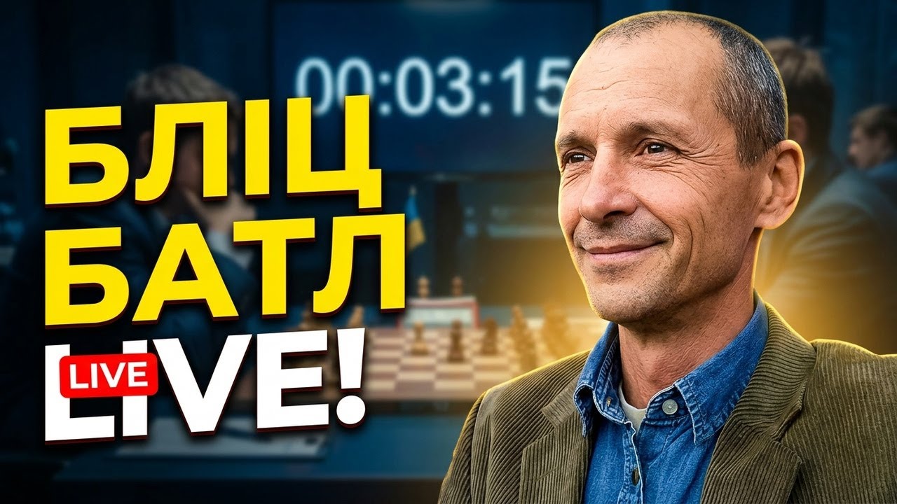 🔴БЛІЦ БАТЛ Live | Епічні шахи FanatikChess Ukraine