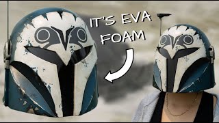 Make Your Own BO-KATAN Helmet Out Of EVA Foam | With Templates