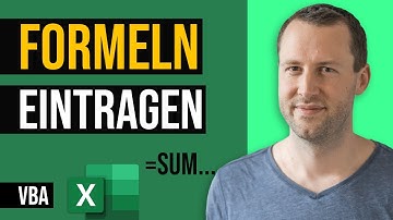Excel VBA: Formel automatisiert vom Makro eintragen lassen