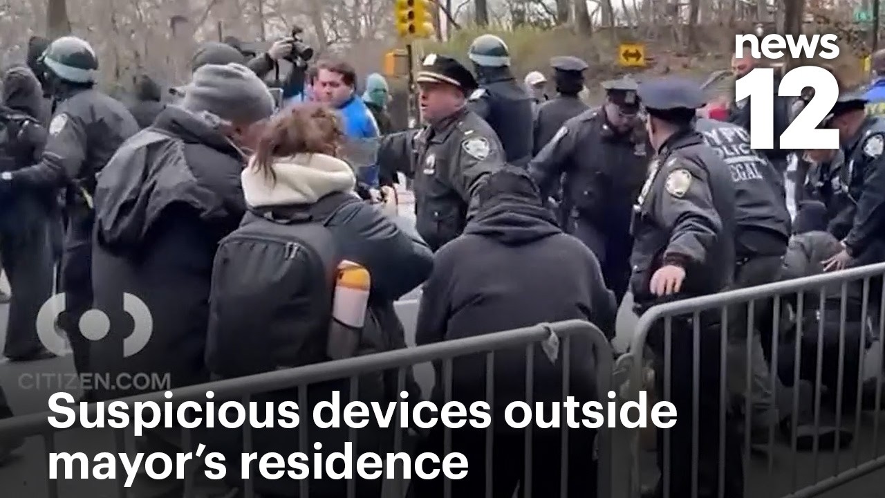 6 человек арестованы, подозрительные устройства обнаружены возле особняка Грейси во время протест...