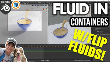 Getting Started with Flip Fluids PART 2 - Fluid and Containers with Obstacles and Inflows!
