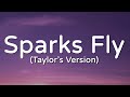 Taylor swift  sparks fly taylors version lyric