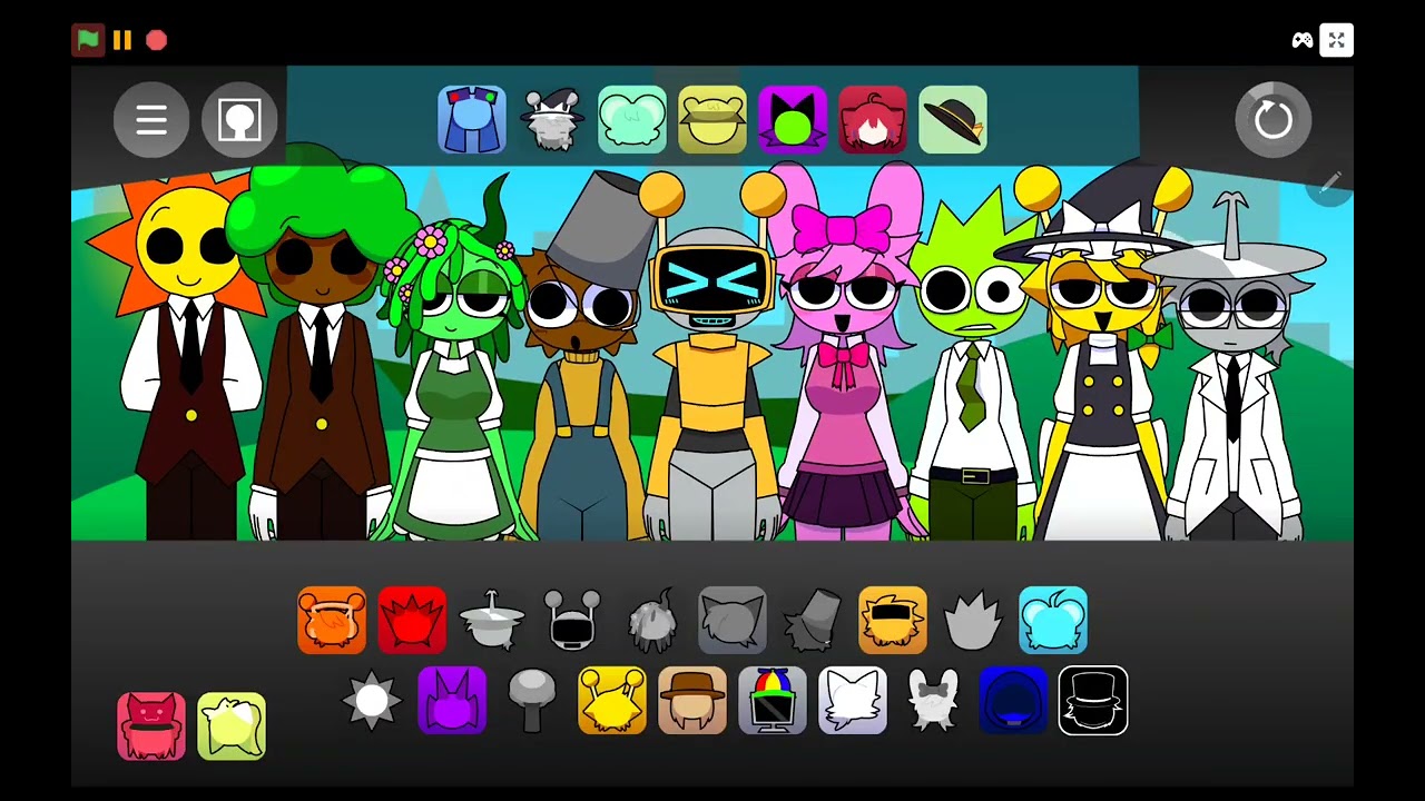 Sprunki:perfect human :this is very awesome :(mix)