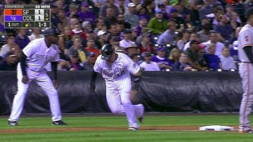 SF@COL: Tapia plates Wolters for first career RBI
