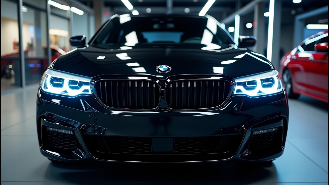 2025 BMW 5 Series in Carbon Black – The Most Futuristic Luxury Sedan ...