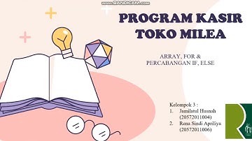 Tugas Program Array 2 Dimensi