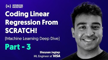 Writing the actual code| Coding Linear Regression from Scratch #faang #linearregression