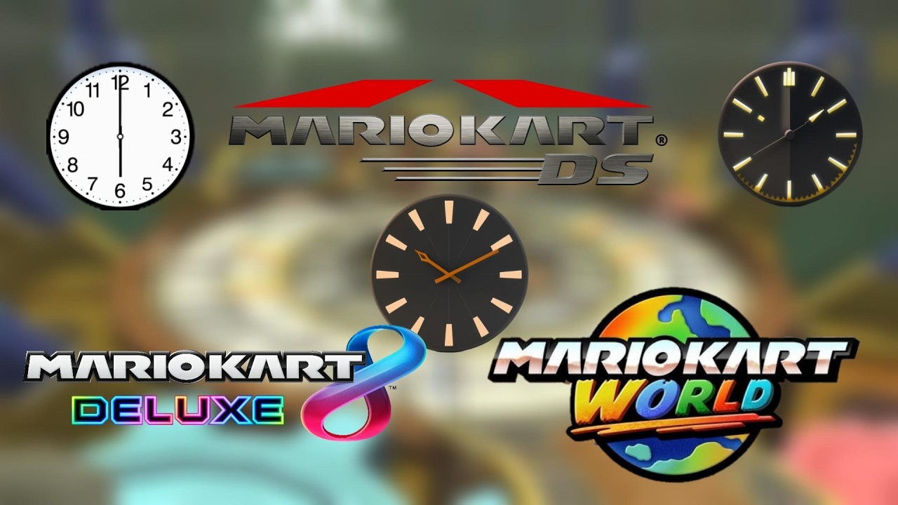 DS Tick-Tock Clock Mario Kart Mashup Remix Music Extended + Final Lap