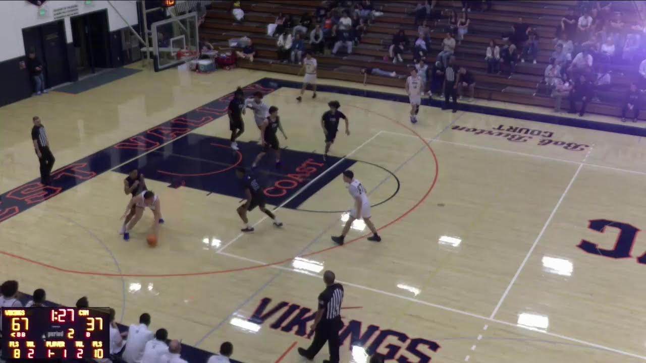 West Valley College vs College of San Mateo Men's Junior College Basketball