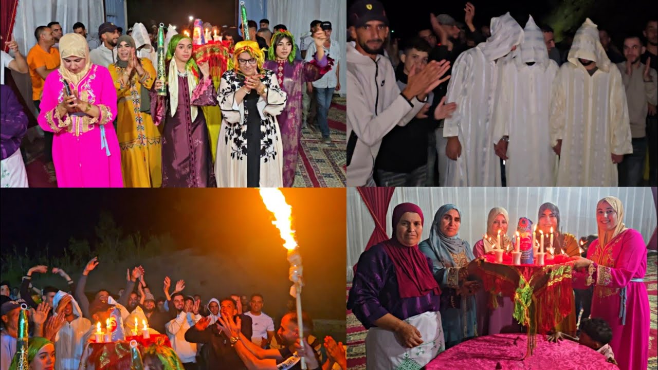 خرجة مولاي السلطان من الجامع بالشموع ليلة حنة العريس 🥺