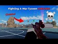 Fighting A Cheater In War Tycoon (I got cooked)