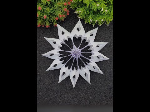 Як зробити гарні паперові сніжинки вдома Прості ідеї для зимових виробів своїми руками 