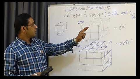 Math Class 8 Cube and Cube Roots