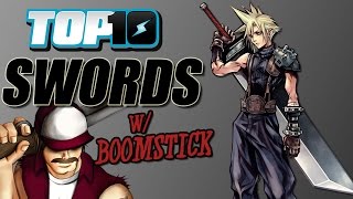 TOP 10 Swords with DEATH BATTLE's Boomstick
