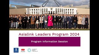 Asialink Leaders Info Session  23 Oct 2023