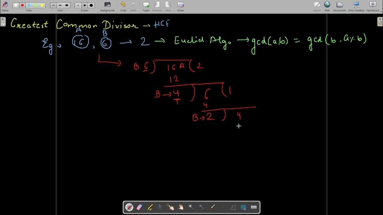 Greatest Common Divisor | Euclid Algorithm - YouTube