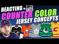 Reacting to "Counter-Color" Series NHL Jersey Concepts!