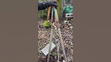 DIY How To Remove A Fence Post #shorts