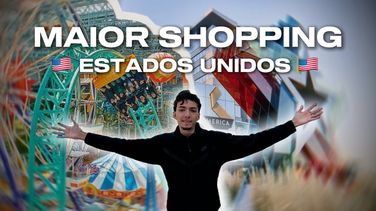 O MAIO SHOPPING DOS EUA!! PARQUE DE DIVERSÃO E COMPRAS | VLOG#6