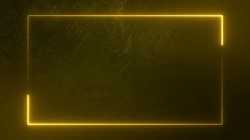 Neon Yellow Poket Double Line Background Lights Animation Loops || @ZWorkStudio || No Copyright.