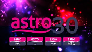 Astro China/Hokkien Channels - Astro (Malaysia) 30th Years ID (27 April 2026 - 29 June 2026)