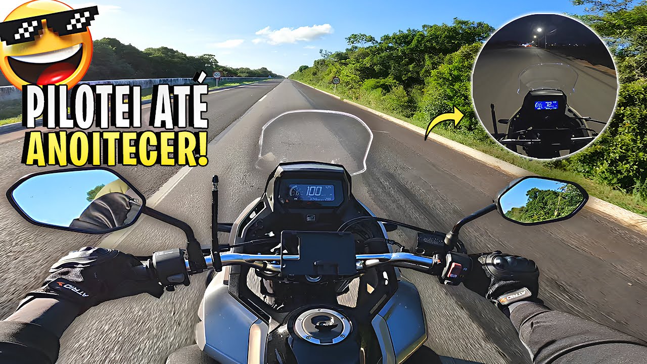 🔥VIAGEM DE MOTO DE JOÃO PESSOA A NATAL NA HONDA SAHARA 300 – 190 KM DE ESTRADA!