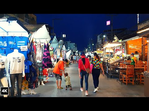 Video Hua Hin Food Market Thailand Travel 2020 | Night... - youtube