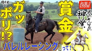 野望はロデオ王　闘莉王が“短距離最強”愛馬と目指すバレルレースとは