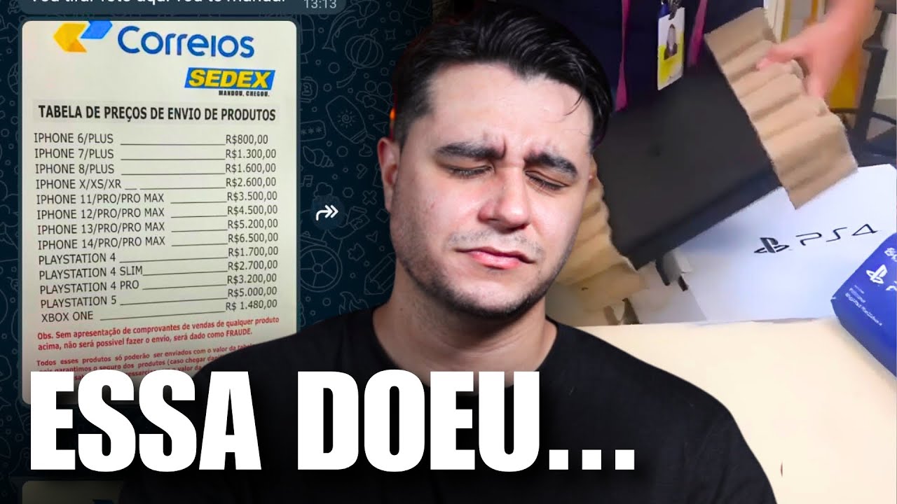 CAIU NO GOLPE DO "CORREIOS" E SE LASCOU COM AGIOTA...