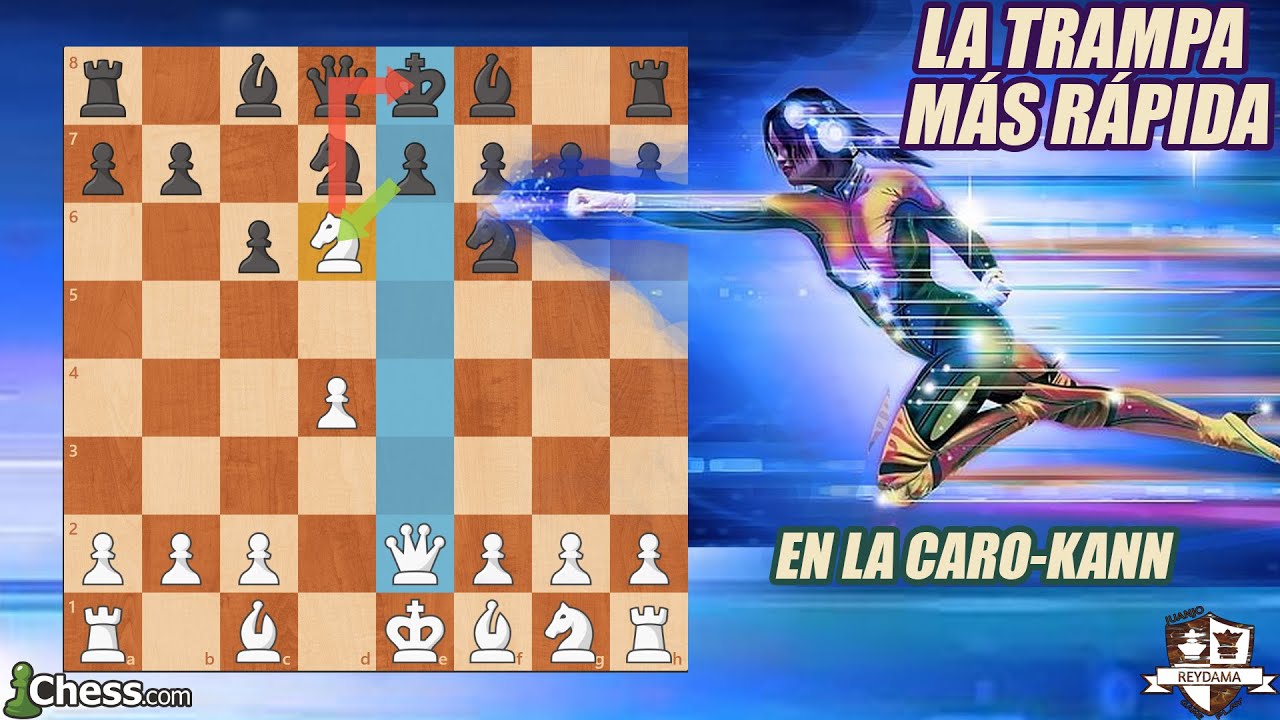 LA TRAMPA MÁS SALVAJE EN LA DEFENSA CARO-KANN