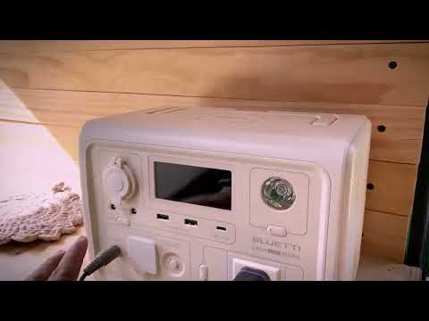 generating electricity in the campervan