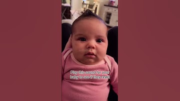 Play this sound for your baby and see how they react 🤣😍 #funny #cute