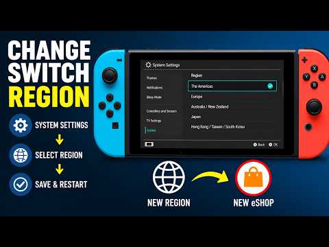 How to Change Nintendo Switch Region & Access Any eShop Country (Easy Guide)