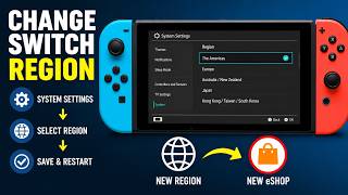 How to Change Nintendo Switch Region & Access Any eShop Country (Easy Guide)