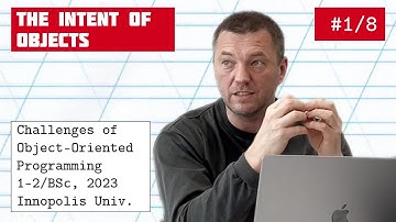 The Pain of OOP Lecture #1: The Intent object thinking [object oriented programming crash course]