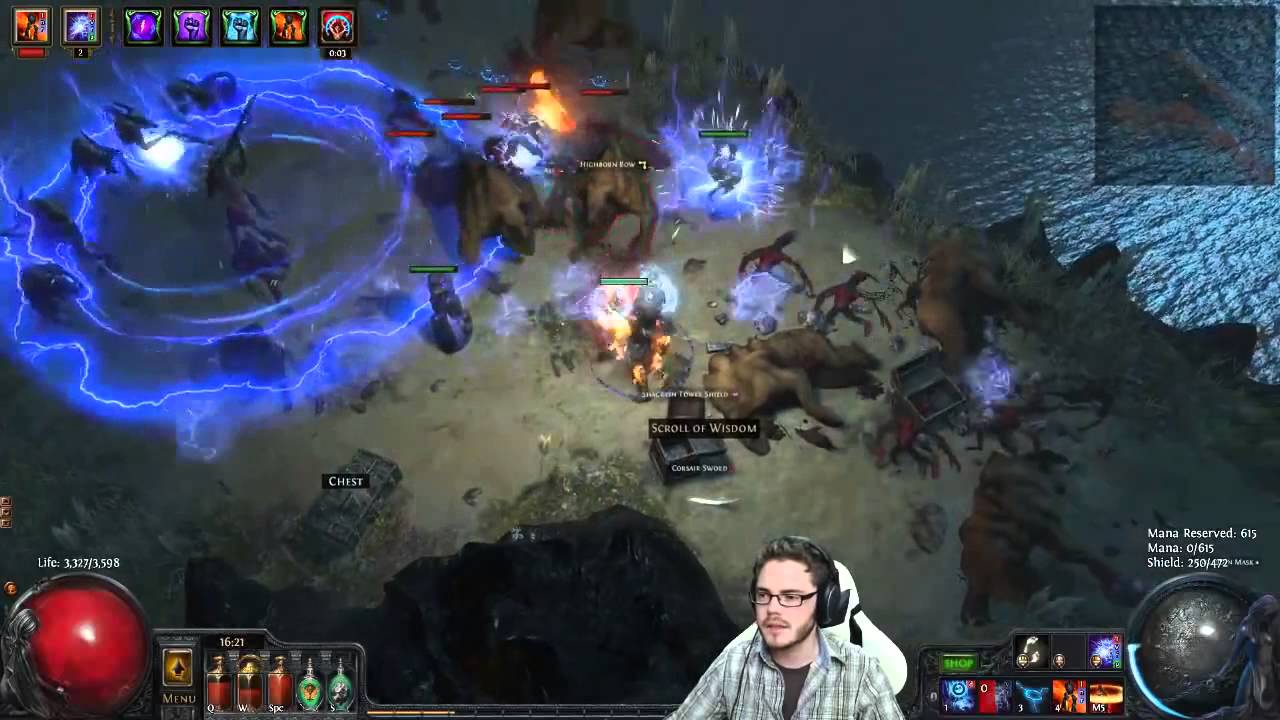 Path of Exile Awakening Beta  A Look at Spark  Spierce  Totems & Recharge Based Eldritch Battery