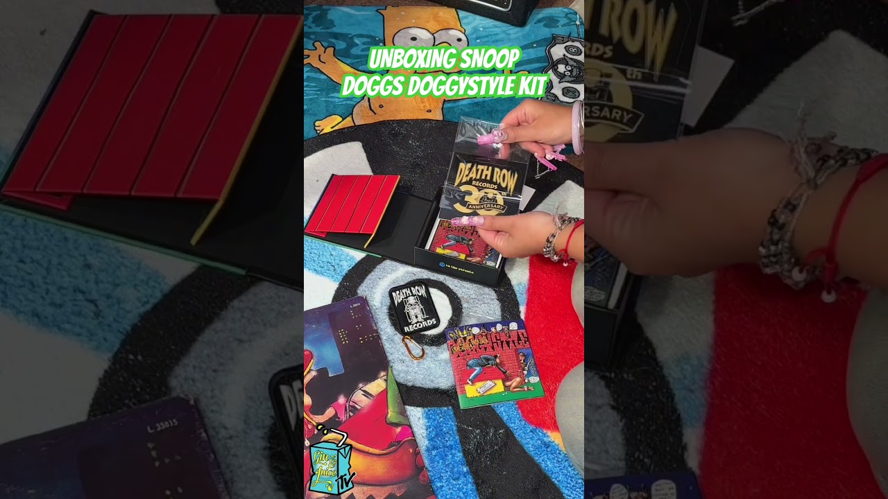 Unboxing Snoop Dogg's Doggystyle 30th Anniversary Album from KIT