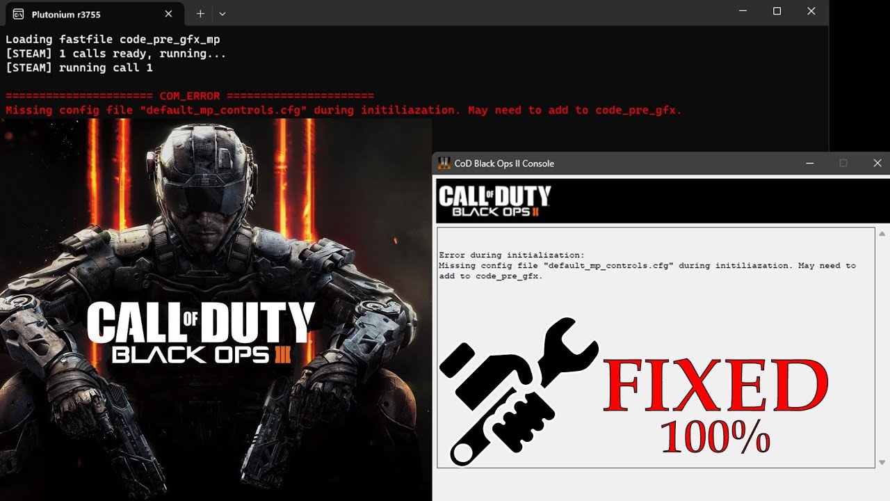 Call of Duty: Black Ops III Blank Screen & Crash Fix. - YouTube