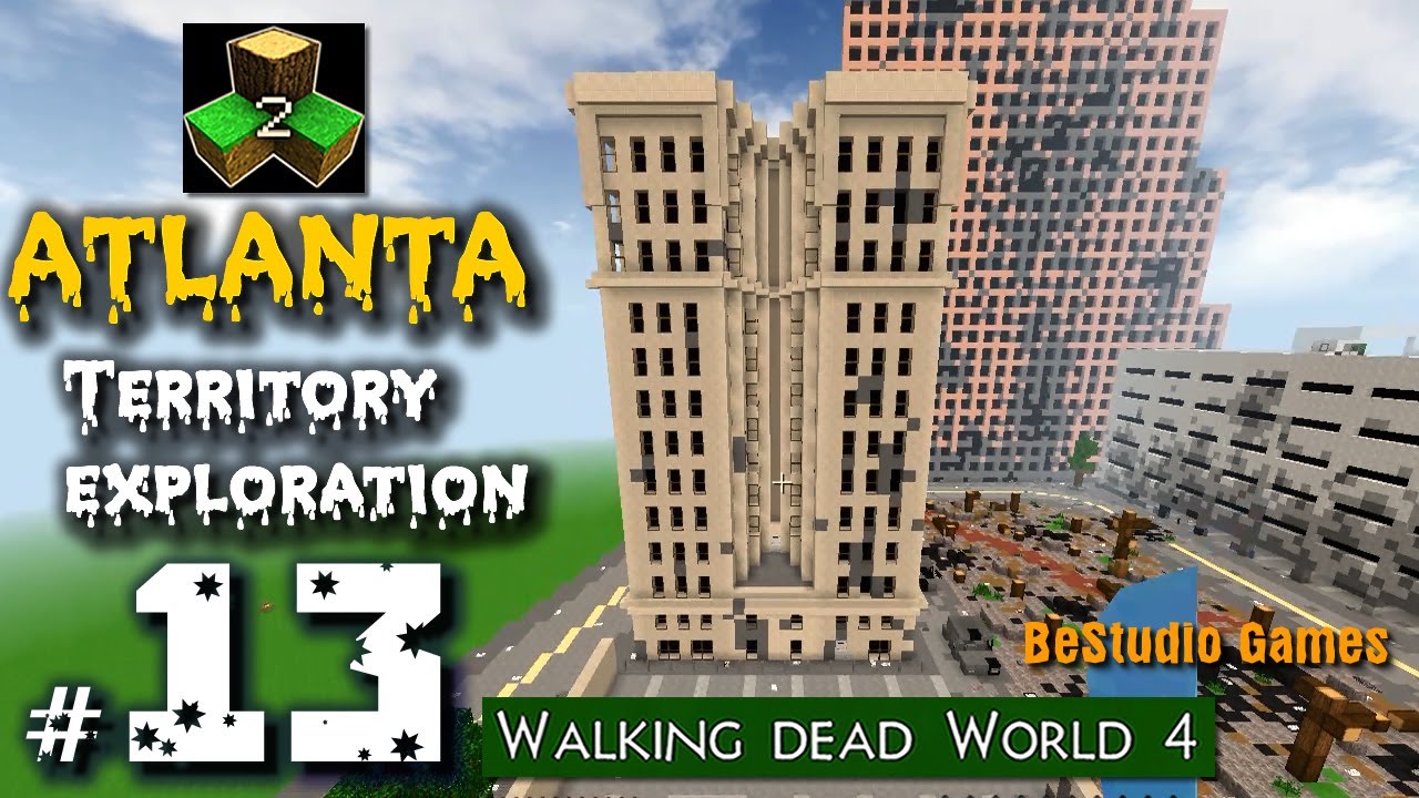 TWD in Survivalcraft 2.2. ATLANTA. Episode 13 Rainy days