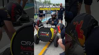 I make it a sub-two second pit stop for the Team soapbox 🛞 #F1 #RedBullRacing CanadianGP ⏮️ 2024