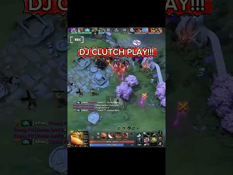DJ AND GABBI CLUTCH PLAY | DreamLeague S28 SEA | Kukuys vs. Yangon Galacticos | #shorts #dota2
