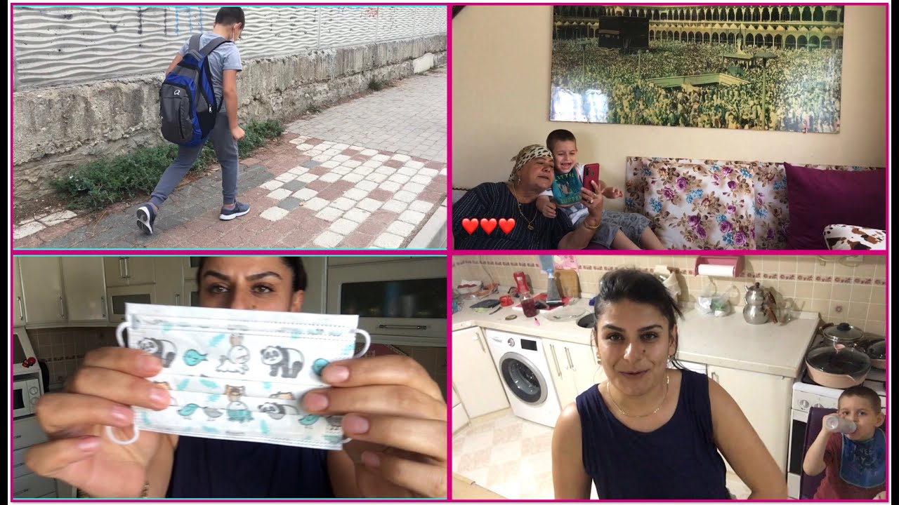 OKULA DÖNÜŞ || ANNEANNE TORUN AŞKI || PRATİK YEMEK || Emine Vatansever