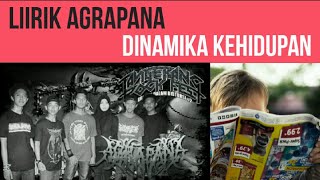 AGRAPANA - DINAMIKA KEHIDUPAN [|] LIRIK AGRAPANA VERSI CTR  [|] 🌍LIRIK BYCTR VERSI🌍