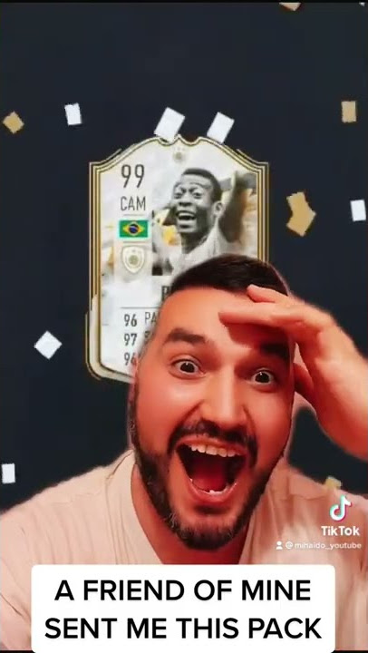 OMG PELE 99 FROM SEVEN 86  RATED RARE PLAYERS PACK FROM SWAPS
