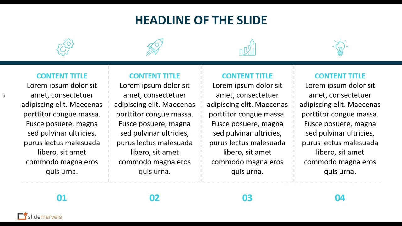 Four Column Template
